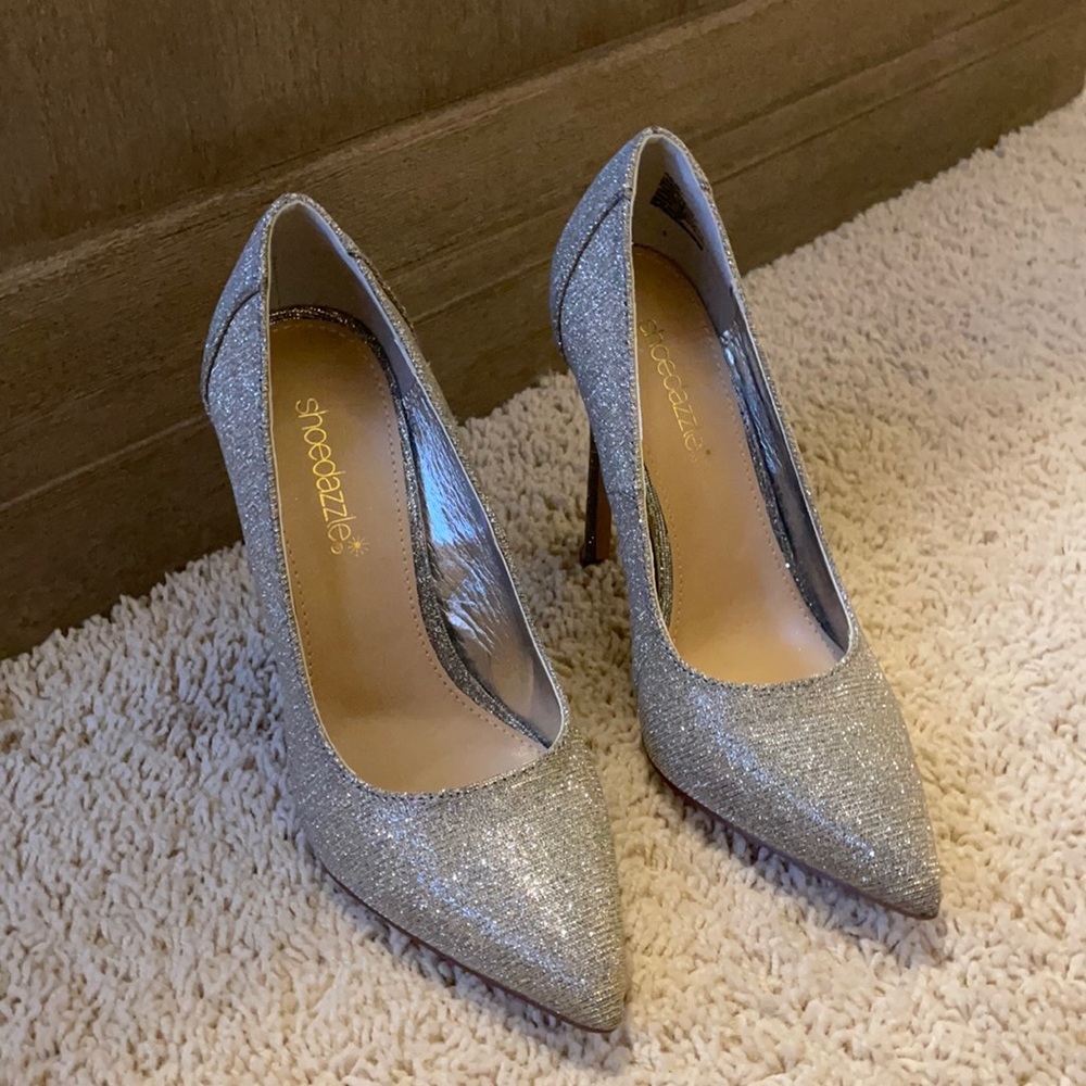 Silver heels